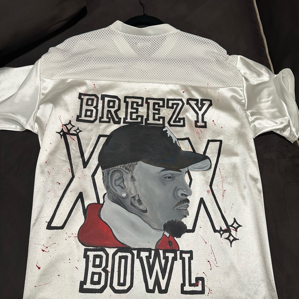 Breezy Bowl White Jersey Top